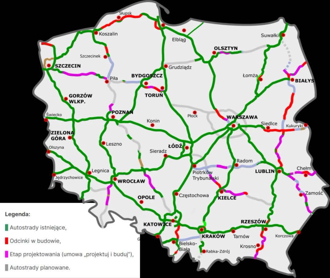 Jakie odcinki autostrady A1 są płatne? Sprawdź, aby uniknąć kosztów